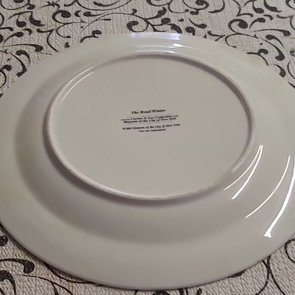 2003 Currier & Ives Plate - Picture 4 of 5